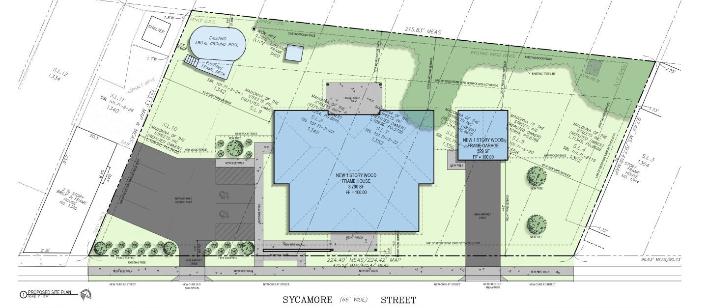 Site map of the Mother House of the Mission of Mercy Saint-Luc